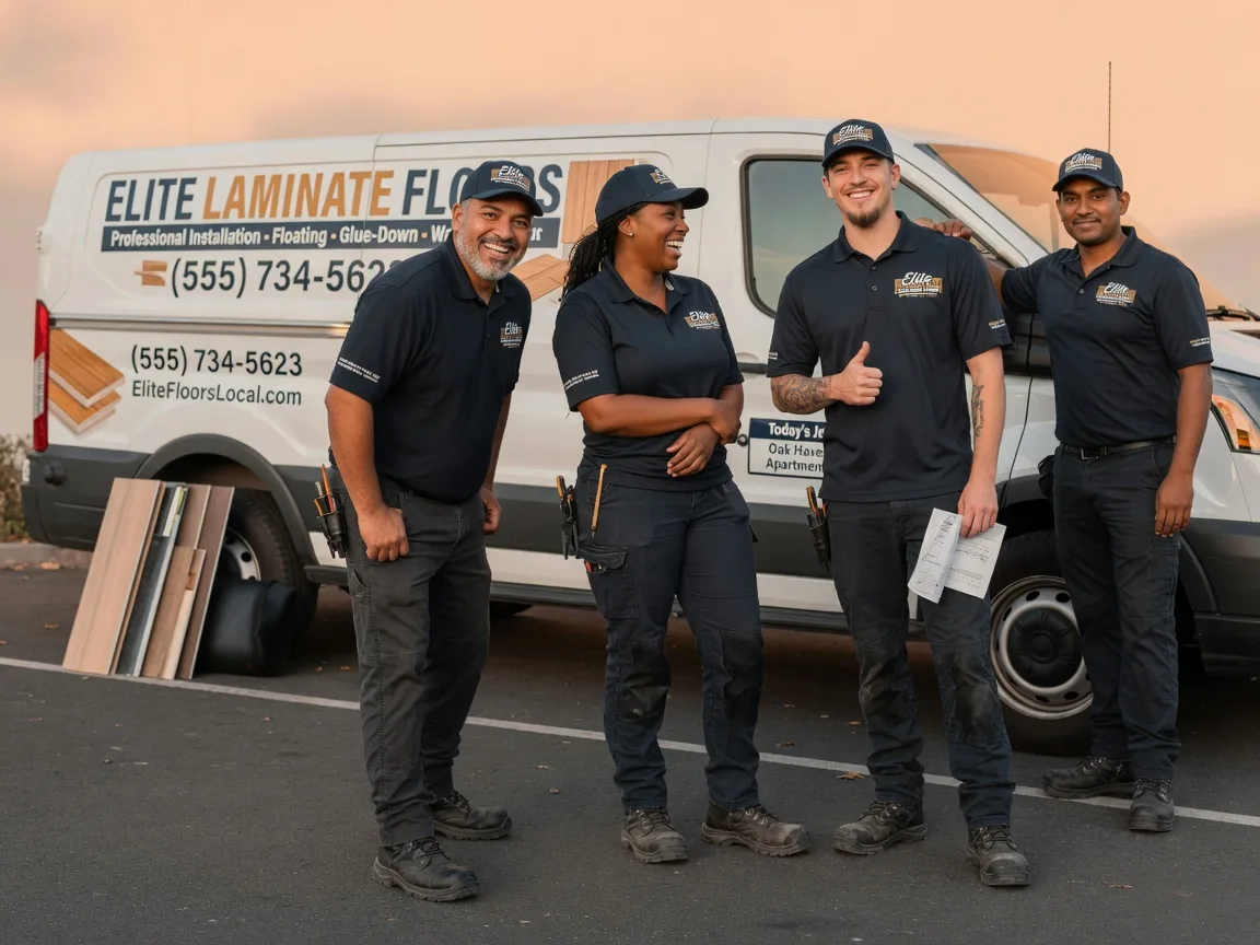 Laminate flooring installation company in Brashear, TX